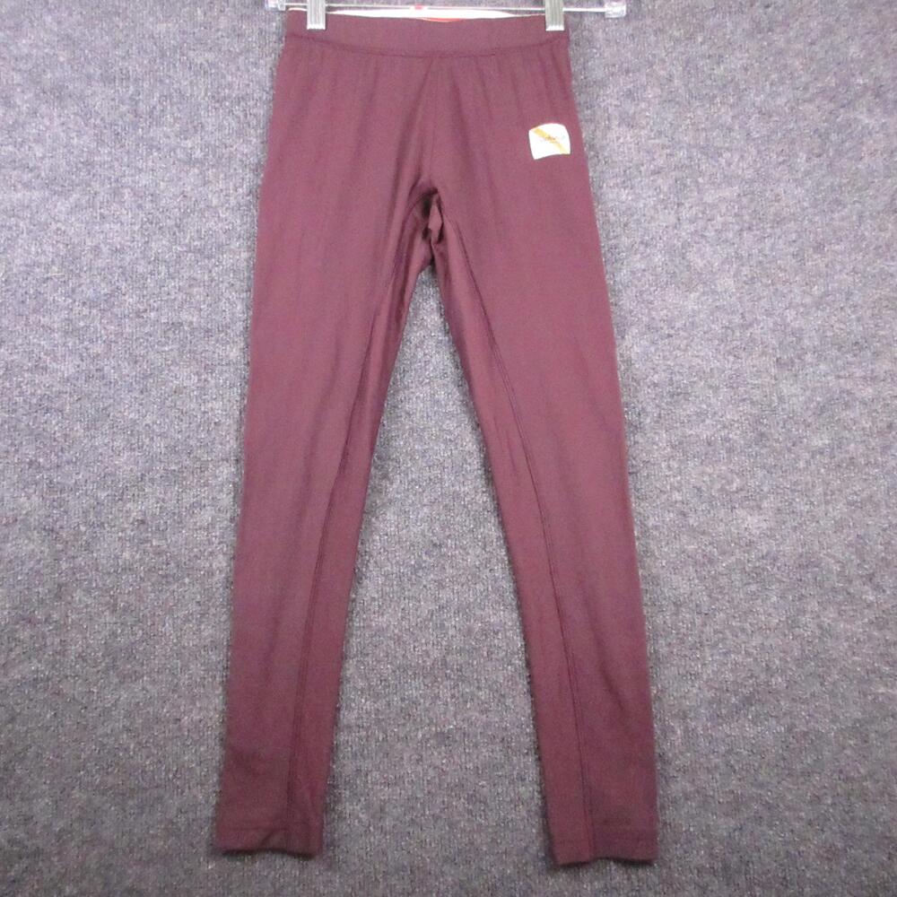 Tracksmith Leggings Womens XS Purple Ankle Running Zip Pocket Pants Athletic